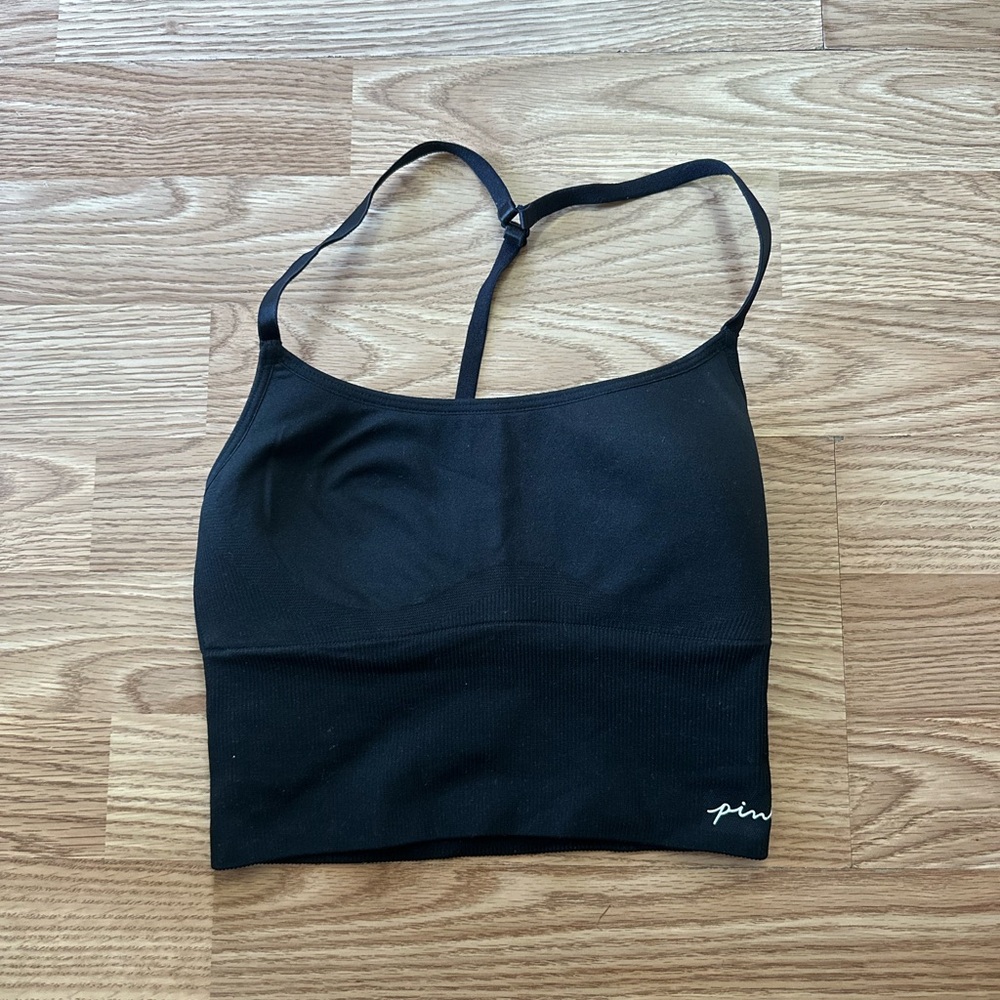 PINK Victoria's Secret Black Bralette XS